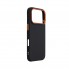 Чехол-накладка ArmorStandart LikeCarbon2 SE MagCase для Apple iPhone 17 Pro, Kevlar, чёрно-оранжевый