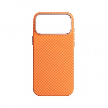 Чохол ArmorStandart LikeCarbon2 SE MagCase для Apple iPhone 17 Pro Max Kevlar Orange Rose Gold