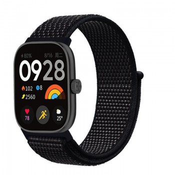 Нейлоновий ремінець ArmorStandart для Xiaomi Smart Band 10 Pro / 9 Pro / 8 Pro / Redmi Watch 6 / 5 / 4, вугільно-чорний Нейлоновий ремінець ArmorStandart для Xiaomi Smart Band 10 Pro / 9 Pro / 8 Pro / Redmi Watch 6 / 5 / 4, вугільно-чорний