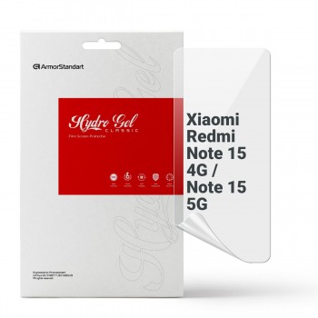 Гідрогелева плівка ArmorStandart для Xiaomi Redmi Note 15 4G / Note 15 5G, діагональ 6.77