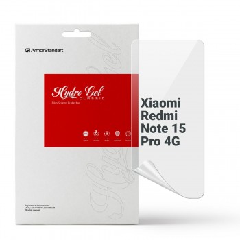 Гідрогелева плівка ArmorStandart для Xiaomi Redmi Note 15 Pro 4G, діагональ 6.77