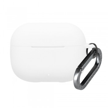 Силіконовий чохол для навушників Huawei FreeBuds SE 4 ArmorStandart Hang Case з карабіном, білий Силіконовий чохол для навушників Huawei FreeBuds SE 4 ArmorStandart Hang Case з карабіном, білий