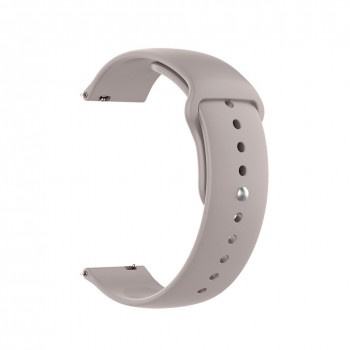 Силіконовий ремінець ArmorStandart Silicone Watch Strap 20 мм, бежевий Силіконовий ремінець ArmorStandart Silicone Watch Strap 20 мм, бежевий