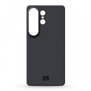 Чохол з арамідного волокна ArmorStandart BlackIcon Aramid Twill MagCase для Samsung S26 Ultra, Black (чорний)