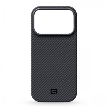 Чохол-накладка ArmorStandart BlackIcon Aramid Twill MagCase для Apple iPhone 17 Pro, чорний