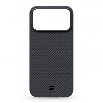 Чохол-накладка ArmorStandart BlackIcon Aramid Twill MagCase для Apple iPhone 17 Pro Max, чорний