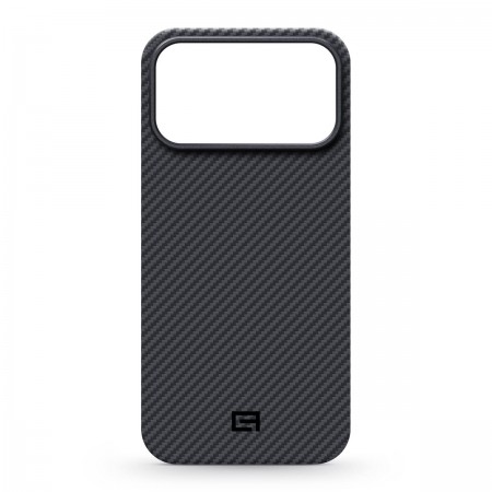 Чехол-накладка ArmorStandart BlackIcon Aramid Twill MagCase для Apple iPhone 17 Pro Max, чёрный