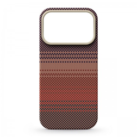 Чохол MagSafe з кевлару ArmorStandart BlackIcon Kevlar MagCase для Apple iPhone 17 Pro, Sunset (різнокольоровий)