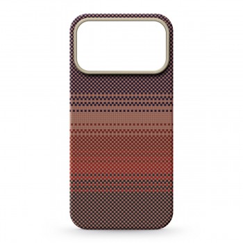Чохол MagSafe з кевлару ArmorStandart BlackIcon Kevlar MagCase для Apple iPhone 17 Pro Max, Sunset (різнокольоровий)