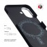 Чохол ArmorStandart BlackIcon Aramid Plain MagCase для Apple iPhone 17 Black