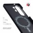 Чохол ArmorStandart BlackIcon Aramid Plain MagCase для Samsung S25 Ultra Black