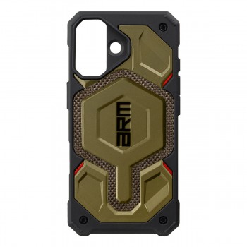 Чохол ArmorStandart Y50 MagCase для iPhone 17 з MagSafe, TPU + арамід, Olive (оливковий)