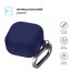 Чехол для наушников ArmorStandart Hang Case для Samsung Galaxy Buds 4 / 4 Pro, силикон 2 мм, с карабином, тёмно-синий