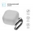 Силиконовый чехол для наушников ArmorStandart Hang Case для Samsung Galaxy Buds 4 / 4 Pro, белый