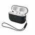 Чохол для навушників ArmorStandart Silicone Case with straps для Apple AirPods Pro 3, Black (чорний)
