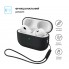 Чохол для навушників ArmorStandart Silicone Case with straps для Apple AirPods Pro 3, Black (чорний)