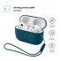 Силиконовый чехол с ремешком ArmorStandart Silicone Case with straps для Apple AirPods Pro 3, Dark Green