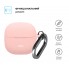 Силіконовий чохол для навушників Xiaomi Redmi Buds 8 Active ArmorStandart Hang Case, рожевий