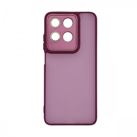 Чехол-накладка ArmorStandart ShadeX для Motorola G17 4G / G17 Power 4G, Wine Red (бордовый)