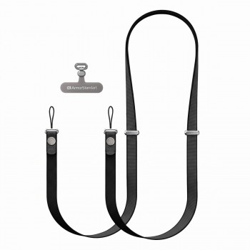 Ремешок для смартфона ArmorStandart Solo Cross, Black (черный)