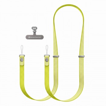 Ремешок для смартфона ArmorStandart Solo Cross, Neon Yellow (желтый)