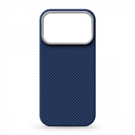 Чохол MagSafe з кевлару ArmorStandart BlackIcon Kevlar MagCase для Apple iPhone 17 Pro, Dark Blue (синій)