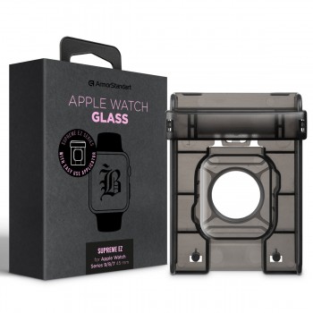 Захисне скло ArmorStandart Supreme Black Icon EZ для Apple Watch Series 9/8/7 45 mm