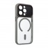 Чохол MagSafe з металевою рамкою камери ArmorStandart Y17 MagCase для Apple iPhone 14 Pro, Grey
