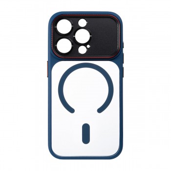 Чохол-накладка ArmorStandart Y17 MagCase для Apple iPhone 15 Pro, TPU + PC, темно-синій