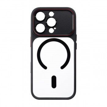 Чохол з MagSafe ArmorStandart Y17 MagCase для Apple iPhone 16 Pro, Black Чохол з MagSafe ArmorStandart Y17 MagCase для Apple iPhone 16 Pro, Black