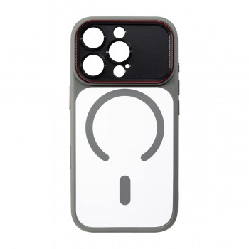 Чохол з MagSafe ArmorStandart Y17 MagCase для Apple iPhone 16 Pro, Grey Чохол з MagSafe ArmorStandart Y17 MagCase для Apple iPhone 16 Pro, Grey