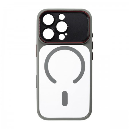 Чехол с MagSafe ArmorStandart Y17 MagCase для Apple iPhone 16 Pro, Grey