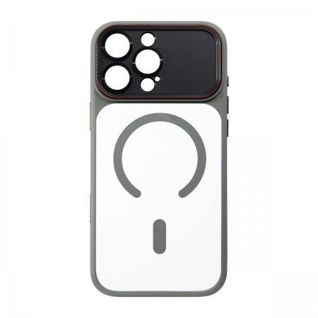 Чохол-накладка ArmorStandart Y17 MagCase для Apple iPhone 16 Pro Max, сірий