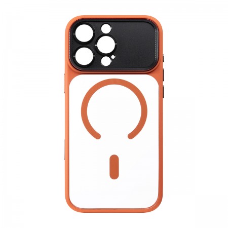 Чехол ArmorStandart Y17 MagCase для iPhone 16 Pro Max с MagSafe, Orange (оранжевый)