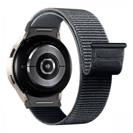 Нейлоновий ремінець ArmorStandart Nylon Band для Samsung Galaxy Watch 7 / FE / 6 / 5 / 4 Grey