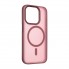 Силіконовий чохол MagSafe ArmorStandart Mystiq MagCase для Apple iPhone 15 Pro, Wine Red