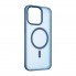 Силиконовый чехол ArmorStandart Mystiq MagCase для Apple iPhone 15 Pro Max синий