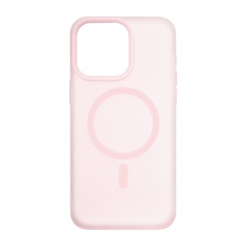 Чехол ArmorStandart Mystiq MagCase для Apple iPhone 15 Pro Max, силикон + поликарбонат, Light Pink (розовый)