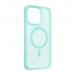 Чехол ArmorStandart Mystiq MagCase из жидкого силикона 2,5 мм для Apple iPhone 15 Pro Max, бирюзовый (Turquoise)