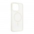 Чохол ArmorStandart Mystiq MagCase для Apple iPhone 15 Pro Max, силікон + полікарбонат, White (білий)