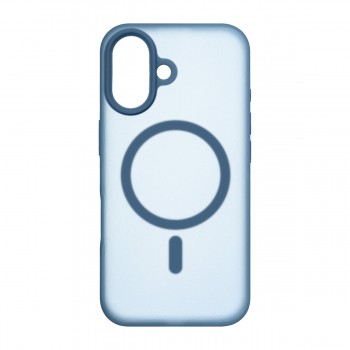 Силіконовий чохол ArmorStandart Mystiq MagCase для Apple iPhone 16, Blue Силіконовий чохол ArmorStandart Mystiq MagCase для Apple iPhone 16, Blue