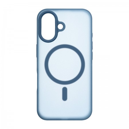 Силиконовый чехол ArmorStandart Mystiq MagCase для Apple iPhone 16, Blue