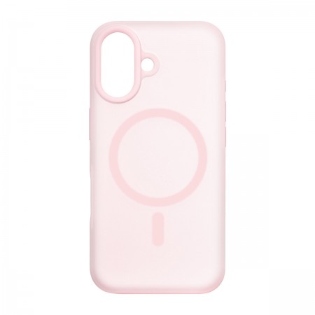 Силиконовый чехол ArmorStandart Mystiq MagCase для Apple iPhone 16, Light Pink (розовый)