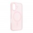 Силиконовый чехол ArmorStandart Mystiq MagCase для Apple iPhone 16, Light Pink (розовый)