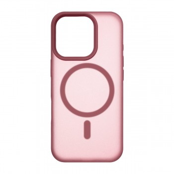 Чохол із рідкого силікону ArmorStandart Mystiq MagCase для Apple iPhone 16 Pro, Wine Red