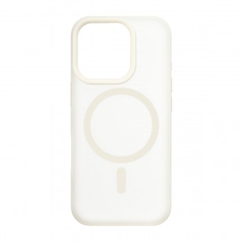 Чохол із рідкого силікону ArmorStandart Mystiq MagCase для Apple iPhone 16 Pro, White