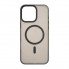Силіконовий чохол MagSafe ArmorStandart Mystiq MagCase для Apple iPhone 16 Pro Max, Black (чорний)