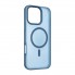 Силиконовый чехол MagSafe ArmorStandart Mystiq MagCase для Apple iPhone 16 Pro Max, Blue (синий)