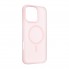 Чехол ArmorStandart Mystiq MagCase для iPhone 16 Pro Max из жидкого силикона с MagSafe, Light Pink (розовый)