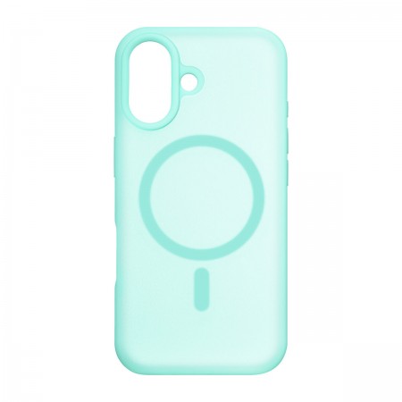 Силиконовый чехол MagSafe ArmorStandart Mystiq MagCase для Apple iPhone 17, Turquoise (бирюзовый)
